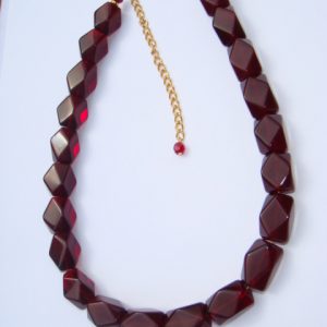 Garnet Glass Nuggets