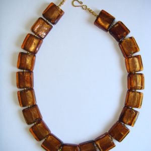 Chestnut Glass Flat Squares