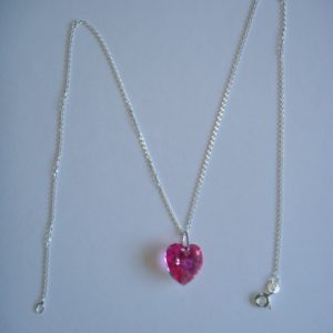Rose AB Heart - Silver