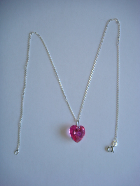 Rose AB Heart - Silver