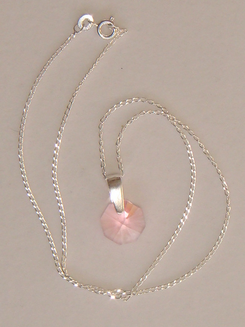 Light Rose 12mm Octagon