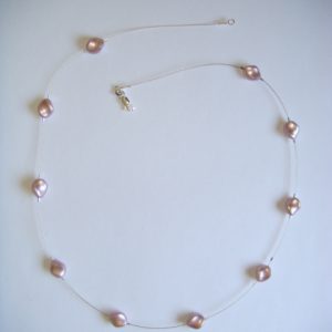 Swarovski Curved Pearls - Powder Rose