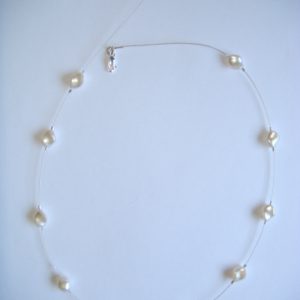 Swarovski Curved Pearls - White