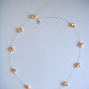 Swarovski Curved Pearls - Peach
