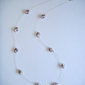 Swarovski Curved Pearls - Mauve