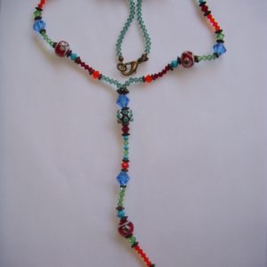 Swarovski Crystal and Lampworked Glass  - Erinite
