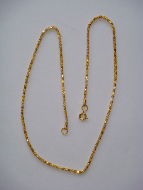 Mesh Chain - Gold - 46cm