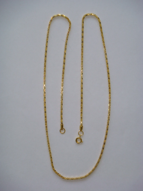 Mesh Chain - Gold - 61cm