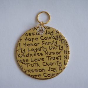 Round Reflections - Gold