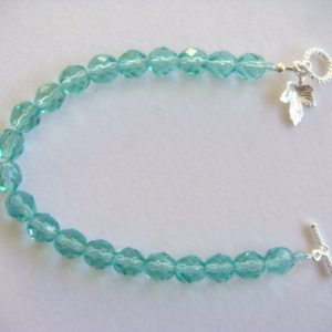 Light Aqua and Silver