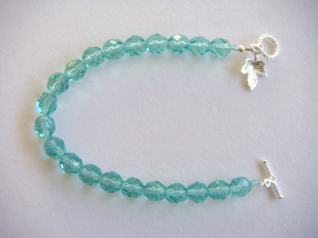 Light Aqua and Silver