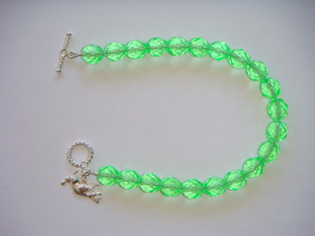 Mint Green and Silver