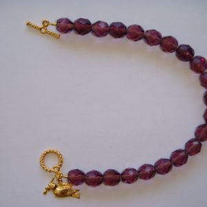 Dark Amethyst and Gold