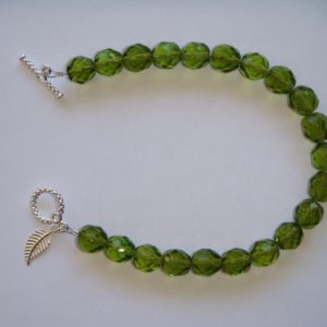Olive Green and Silver