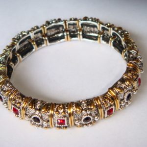 Swarovski Crystal and Silver/Gold Accents III