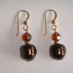 Baroque Gold - Deep Brown/Smoked Topaz