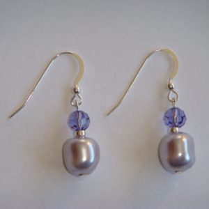 Baroque Silver - Lavender/Tanzanite