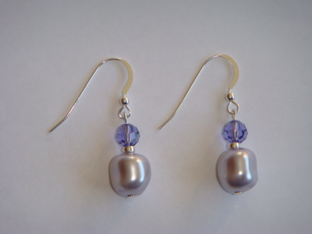 Baroque Silver - Lavender/Tanzanite