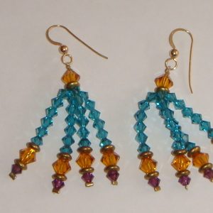 Swarovski Crystal Tassel 8