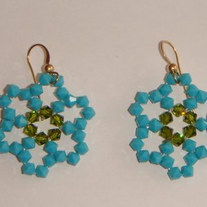 Swarovski Crystal Snowflake/Flower 1