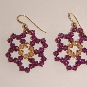 Swarovski Crystal Snowflake/Flower 4