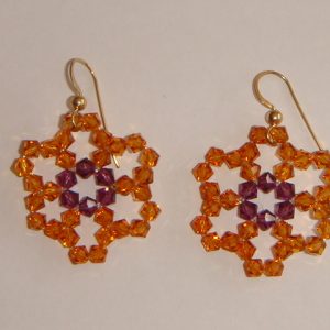 Swarovski Crystal Snowflake/Flower 6