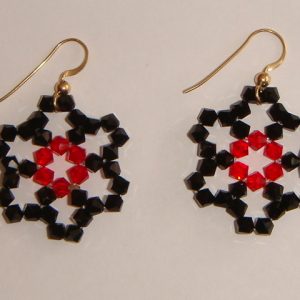 Swarovski Crystal Snowflake/Flower 9