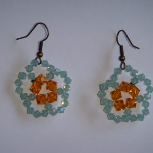 Swarovski Crystal Snowflake/Flower 23
