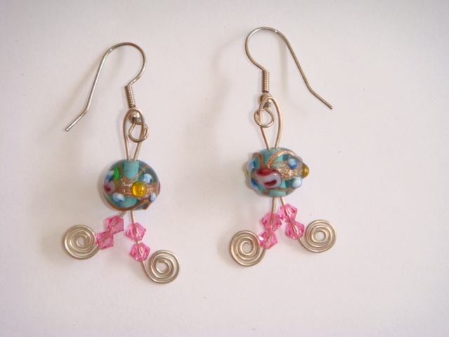 Swarovski Crystal and Lampworked Glass 2