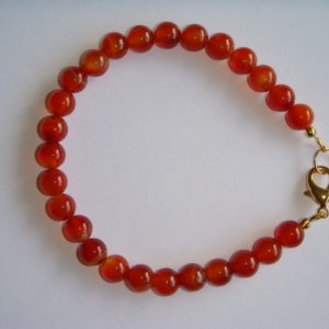 Red Agate and Gold