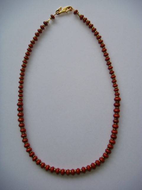 Red Jasper and Brass I