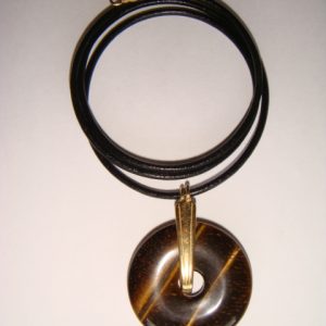 Tigereye and Leather I