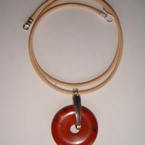 Red Jasper and Leather II