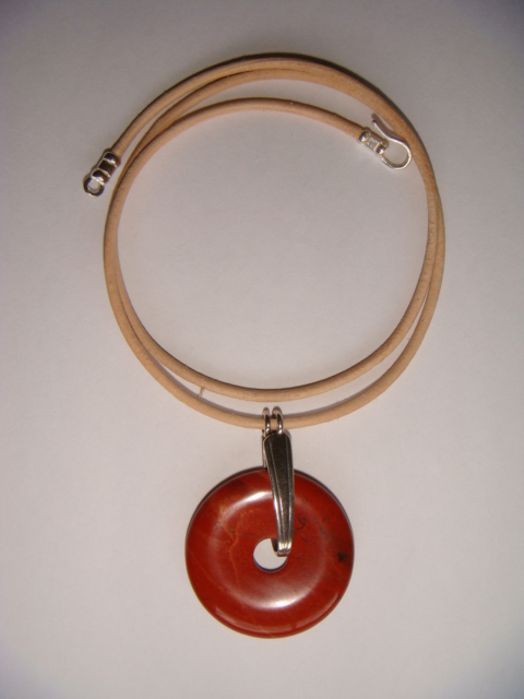 Red Jasper and Leather II