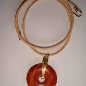 Red Jasper and Leather I