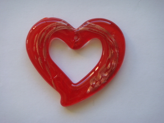 Heart - Flame Red